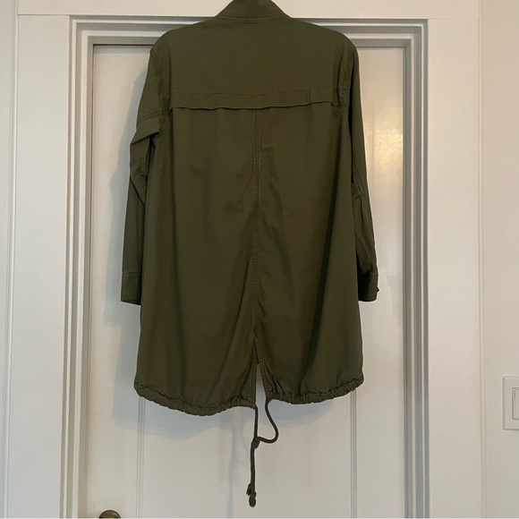 BP Nordstrom oversized olive green utility jacket XS. Great Condition - Picture 4 of 9